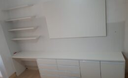 ack gaveteiro sapateira escrivaninha prateleiras e painel TV